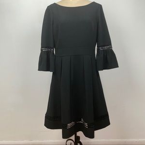 Eliza J  Fit & Flare Dress w Bell Sleeves, Size 10